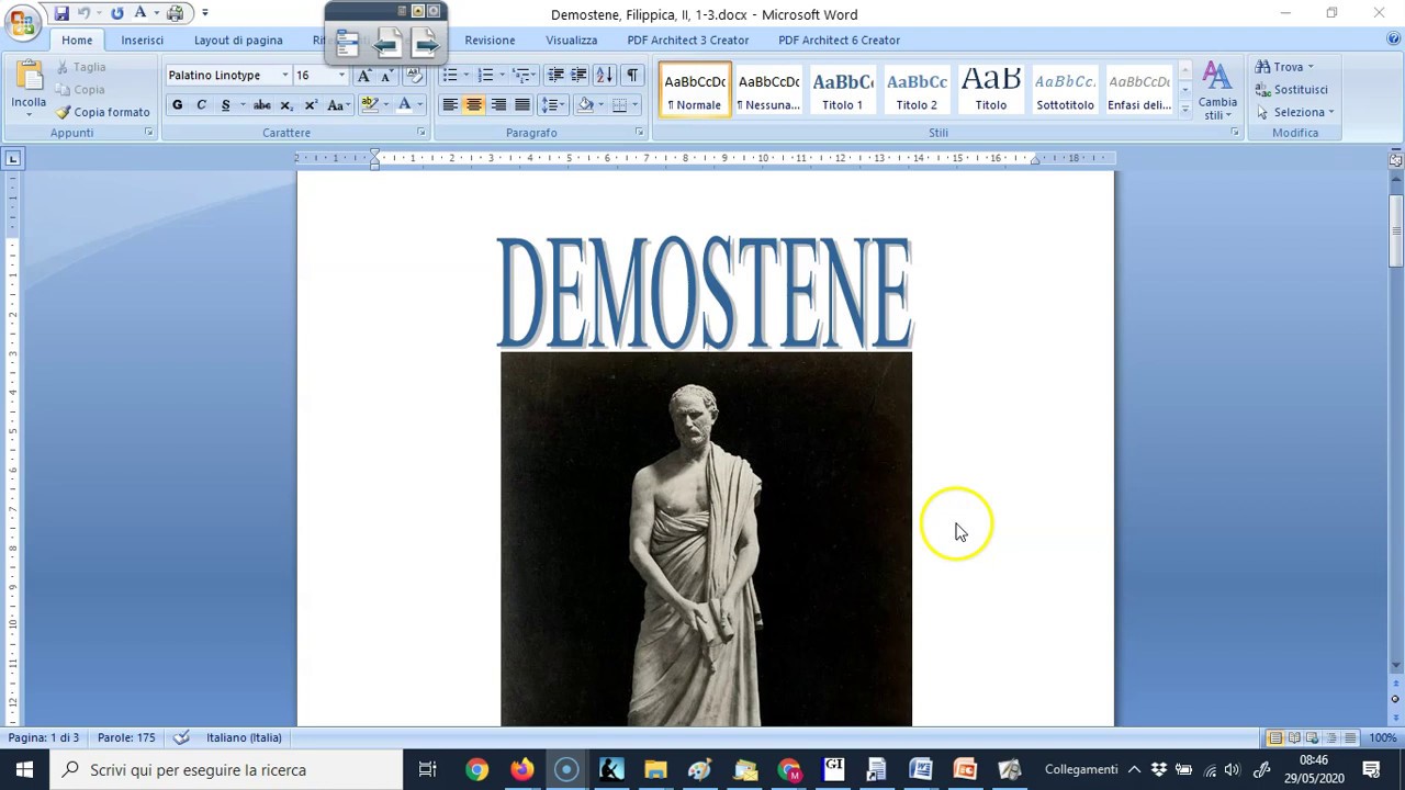 Demostene, FILIPPICHE, II, 1-3 (Le conquiste di Filippo preoccupano Demostene)
