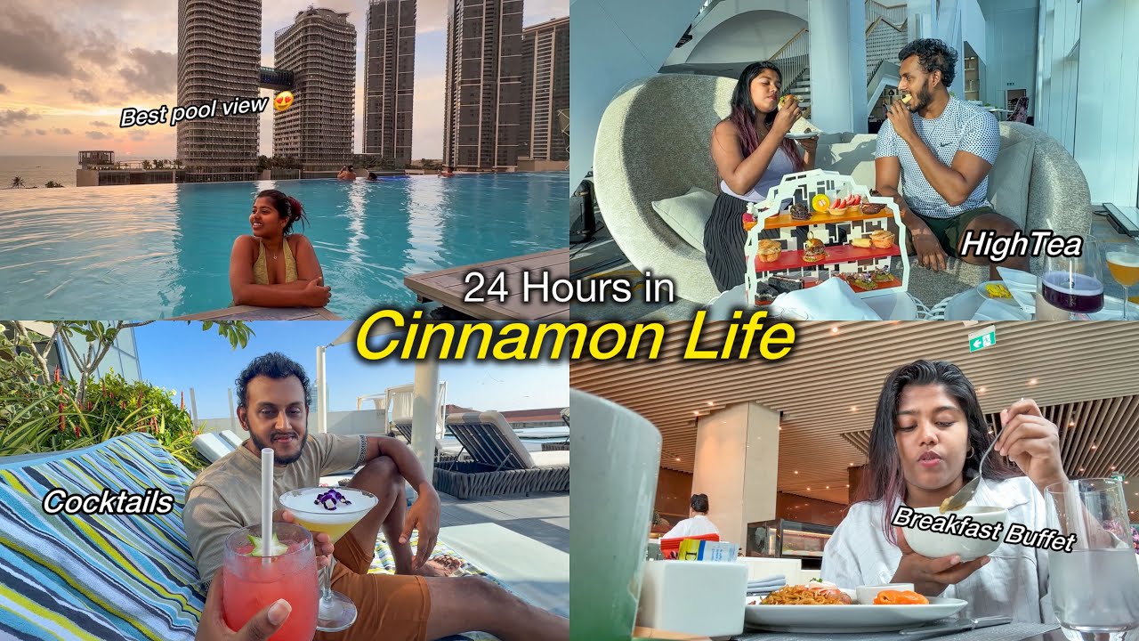 Cinnamon Life එකේ පැය 24ක් 😍