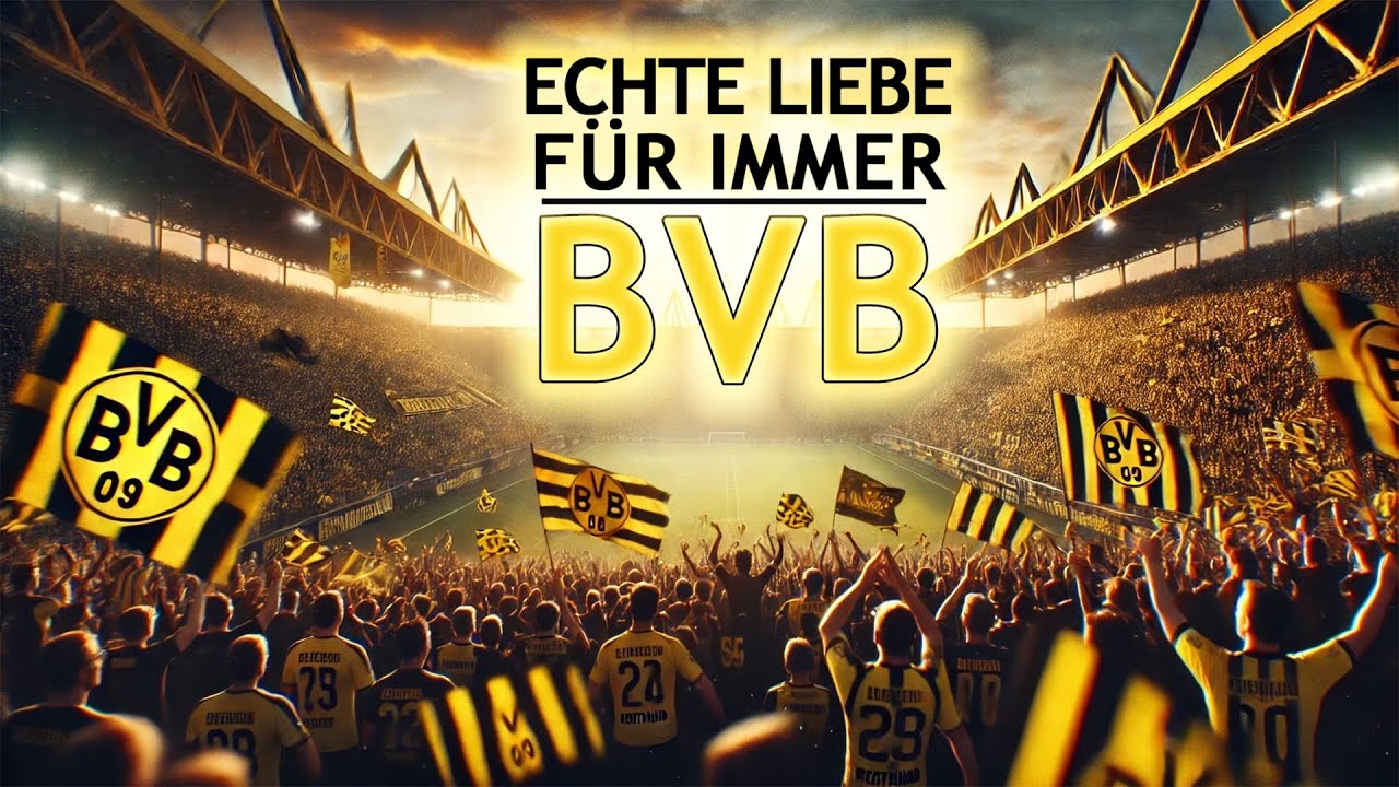 🖤💛 Echte Liebe – Für immer BVB | Die große Borussia Dortmund Hymne 🟡⚫