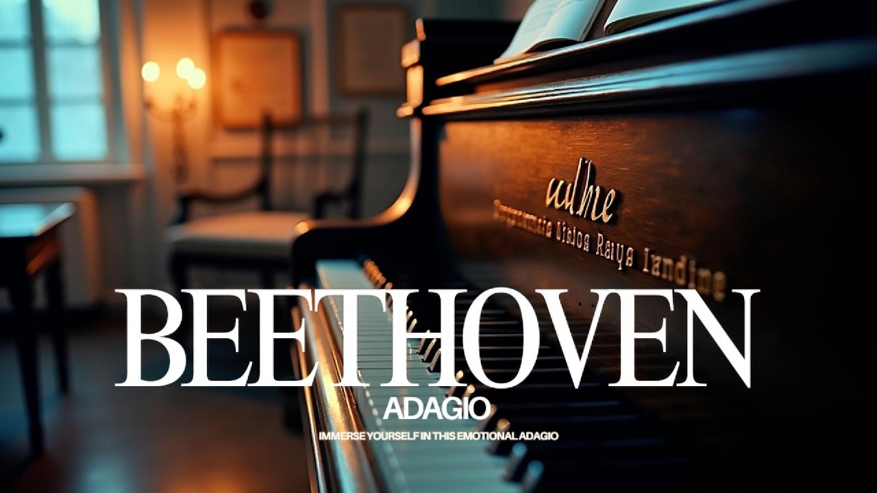 Emotional Adagio | Deeply Relaxing Classical Music for Soul & Peace – #bach #beethoven Vibes