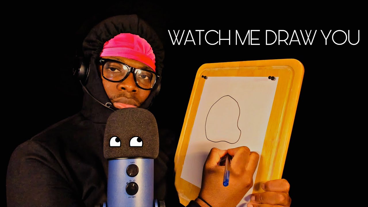 [ASMR] Watch Me Draw You (Whispered Roleplay)