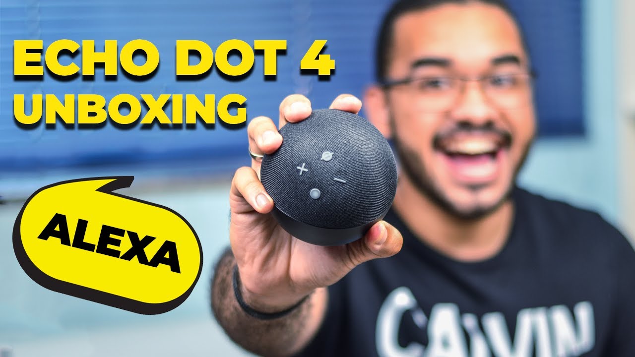 Echo dot 4: unboxing, ligando e configura&ccedil;&atilde;o inicial da Alexa [Amazon]