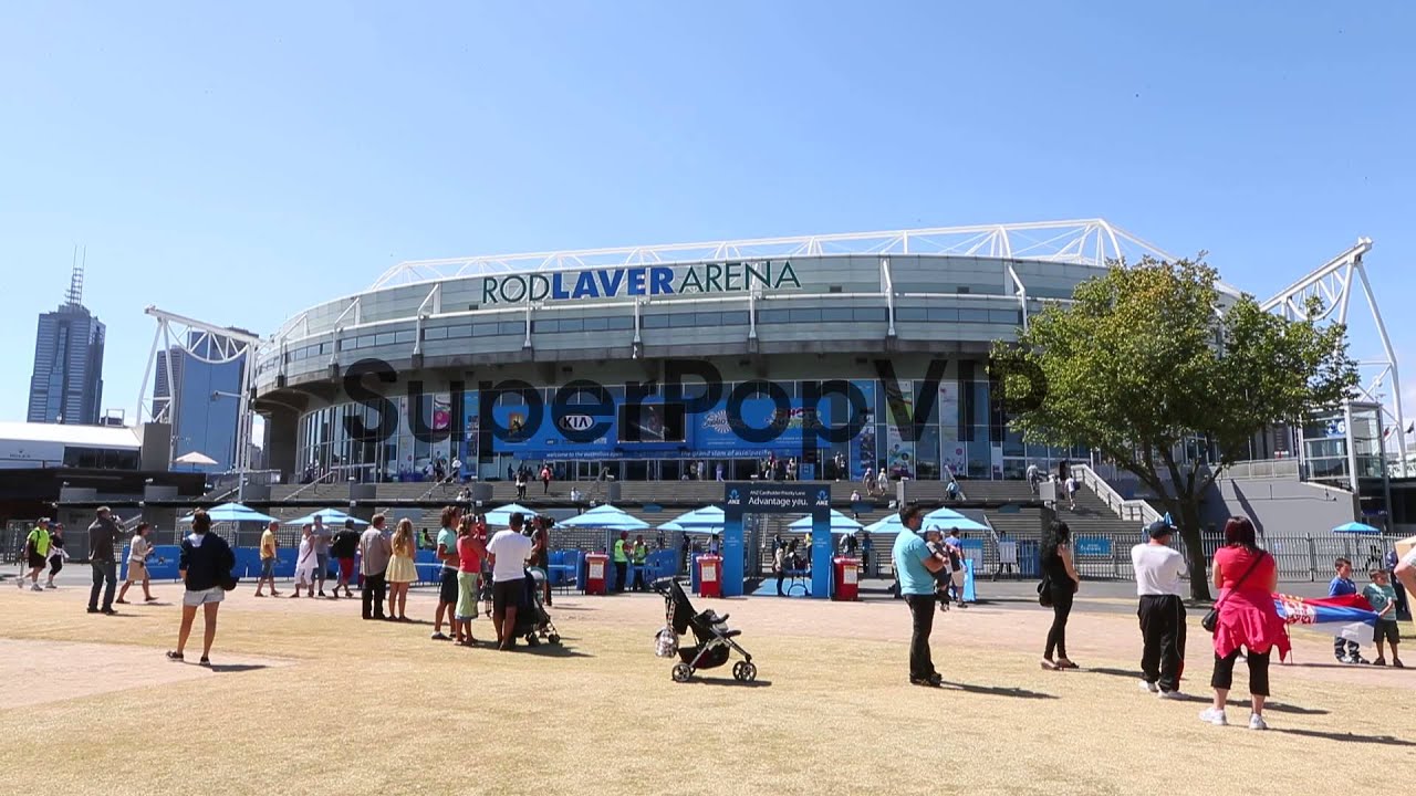 A general view of Rod Laver Arena during day five of the ...