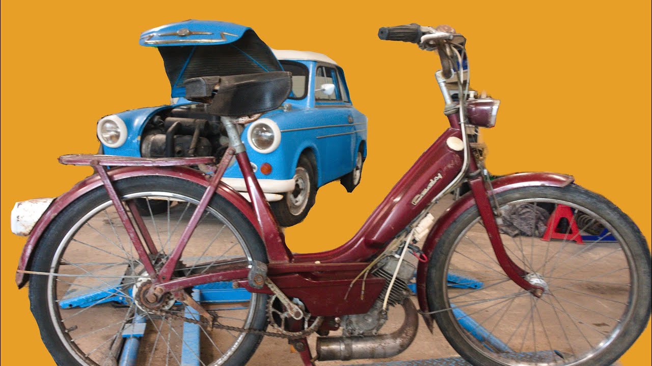Mobylette Cady. unused for 40 years! Will it run?