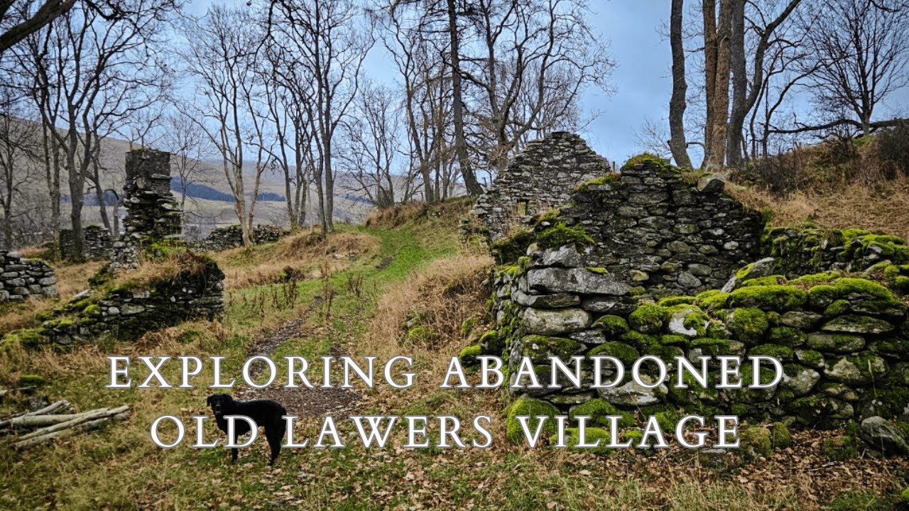 Exploring The Abandoned & Haunted Old Lawers Village In Perthshire - Scotland