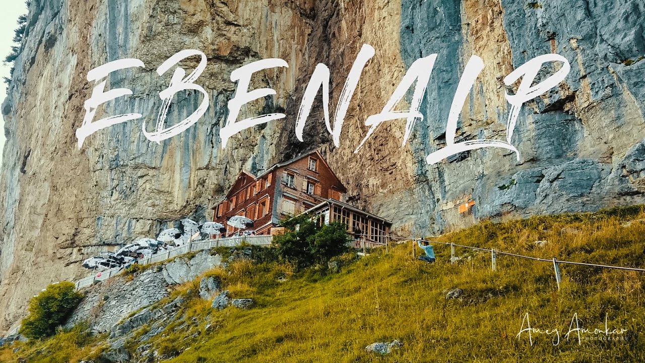 Ebenalp | Seealpsee | Appenzell | Aescher | Cliff Restaurant | Hiking | Paragliding | Switzerland