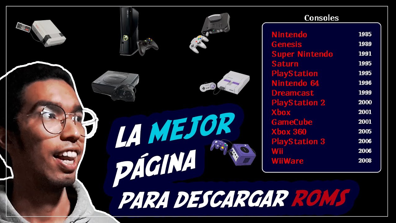 ¡LA MEJOR PÁGINA PARA DESCARGAR ROMS! 🛠🎮📺 🕹