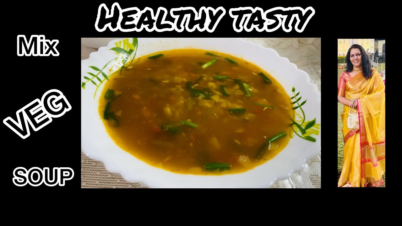 Healthy and low calorie soup 🥗