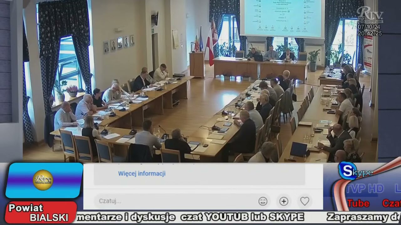Program na żywo ,,wiecz&oacute;r z Regionalna TV. Podlasie