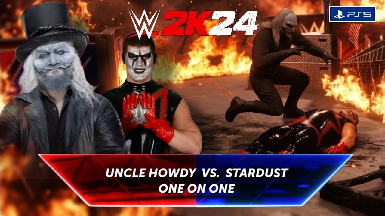 WWE 2K26 - Uncle Howdy vs. Stardust - Legendary Dumpster Match | PS5 Pro [4K60]