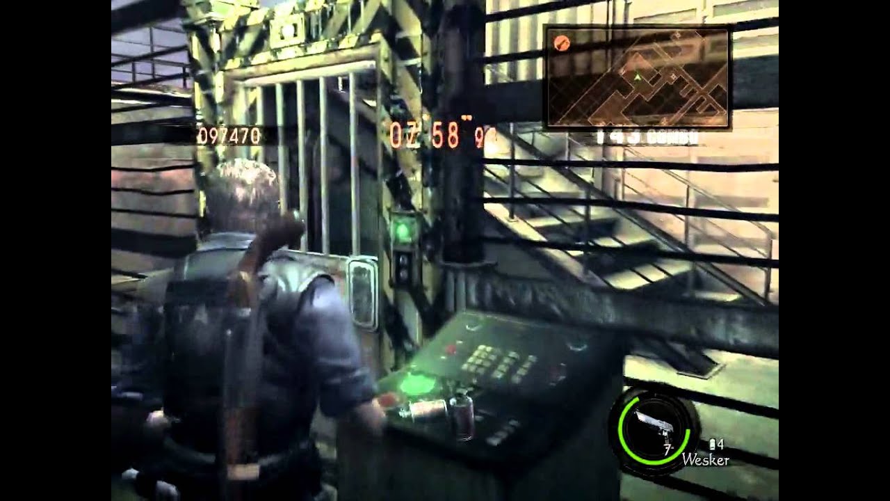 Resident Evil 5 Mercenaries Ship Deck solo 820,396(WR)