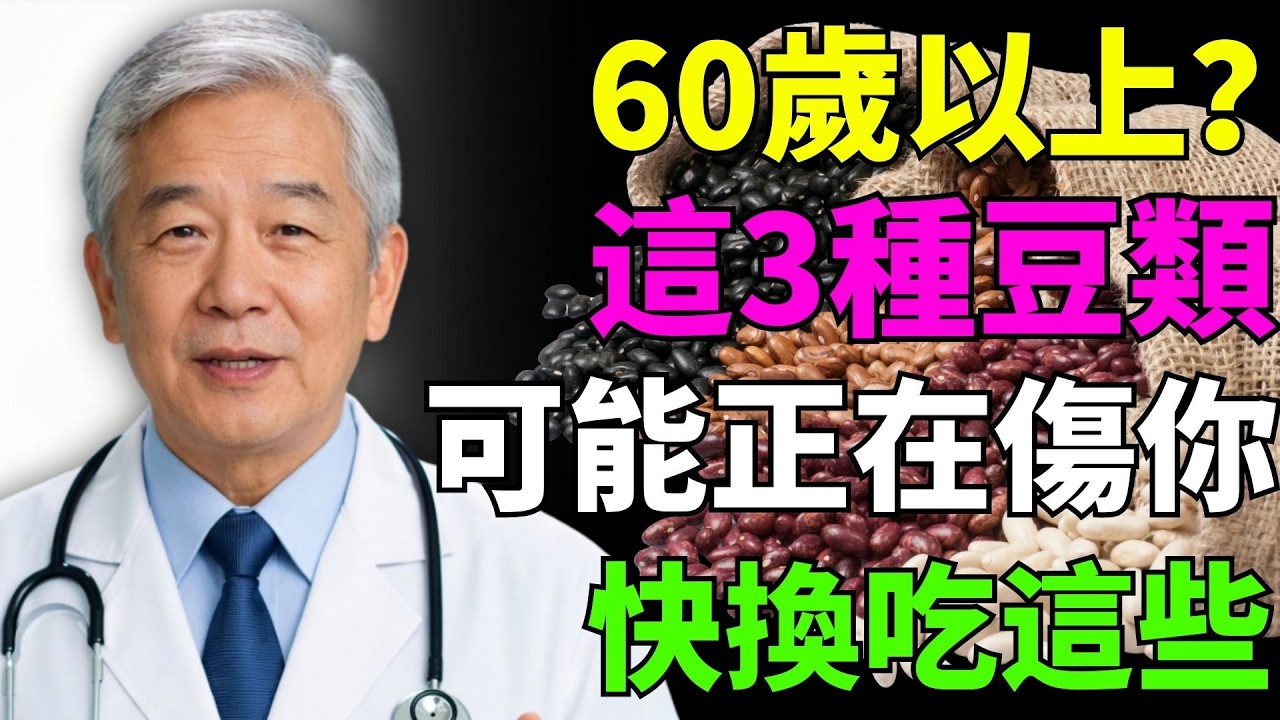 60歲後要小心！這3種豆類立刻停吃，改吃這些更健康