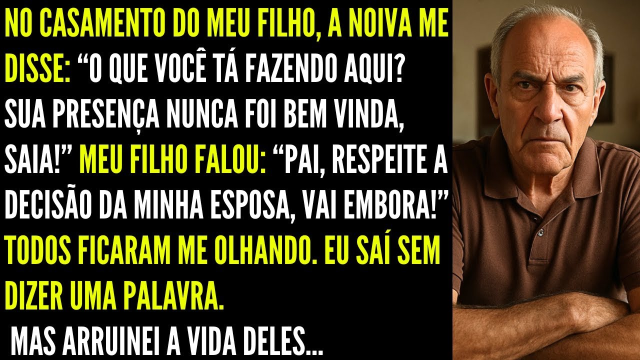 No casamento do meu filho a noiva disse: 