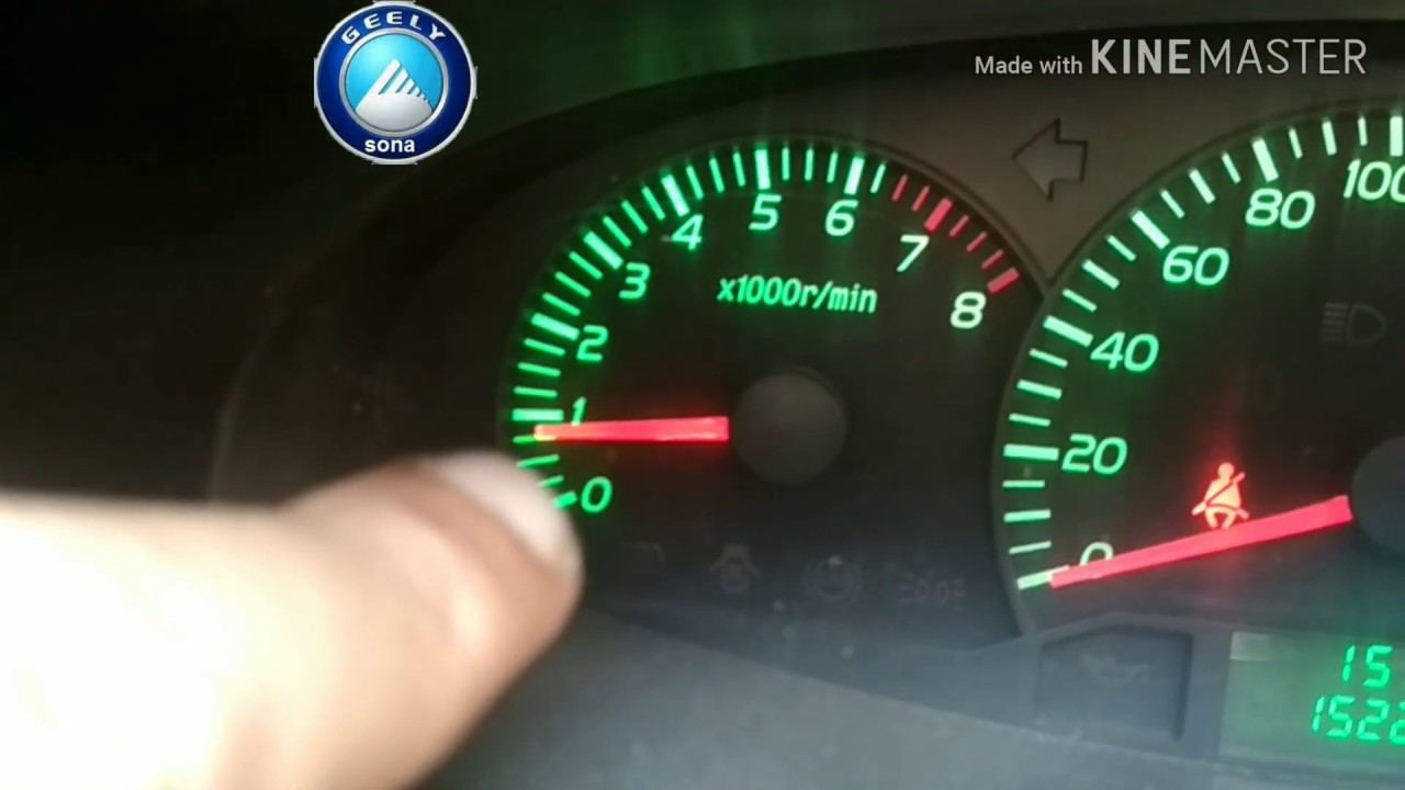 قنبله الساعه حساس الأيدول جيلى ام كه geely mk,ck وحل جذرى للمشكله@سونة_سات