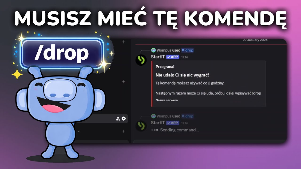 Stwórz ze mną komendę /drop [StartIT]