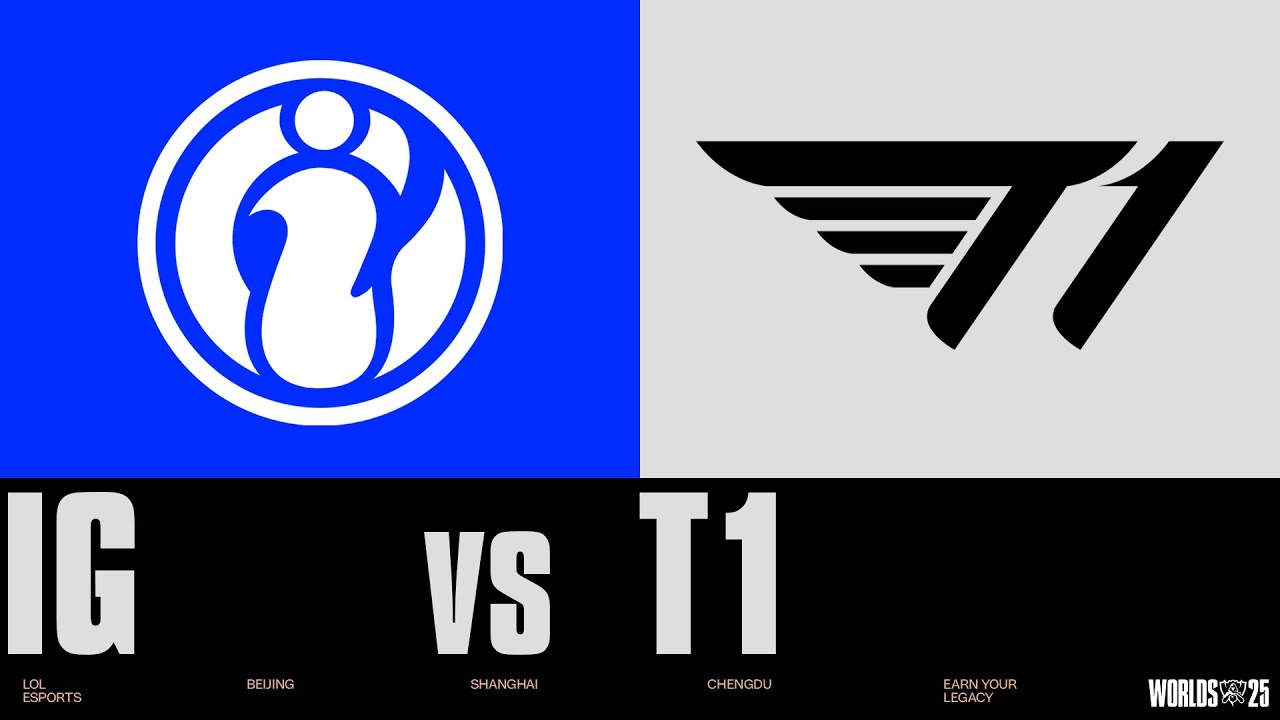 T1 vs IG | WORLDS 2025 | Play-Ins | Día 1