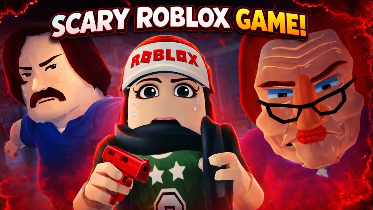 SCARY ROBLOX HORROR GAME! Can You Survive The Janitor & Granny?!