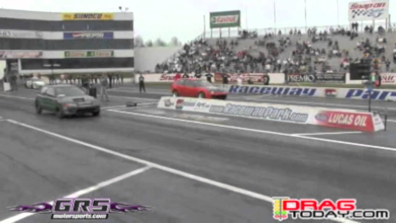 Tim Grey Racing's All Motor EG runs 10.41 @ 130mph