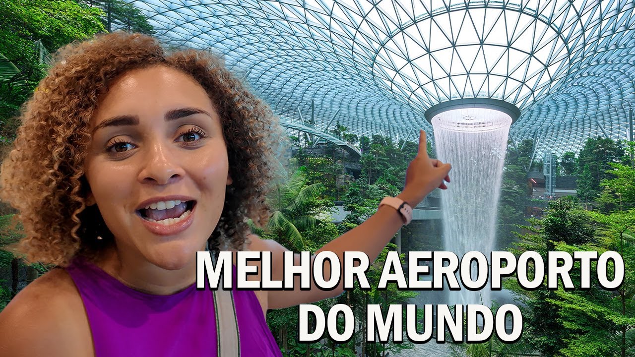 Como é o AEROPORTO MAIS BONITO DO MUNDO? T1E21