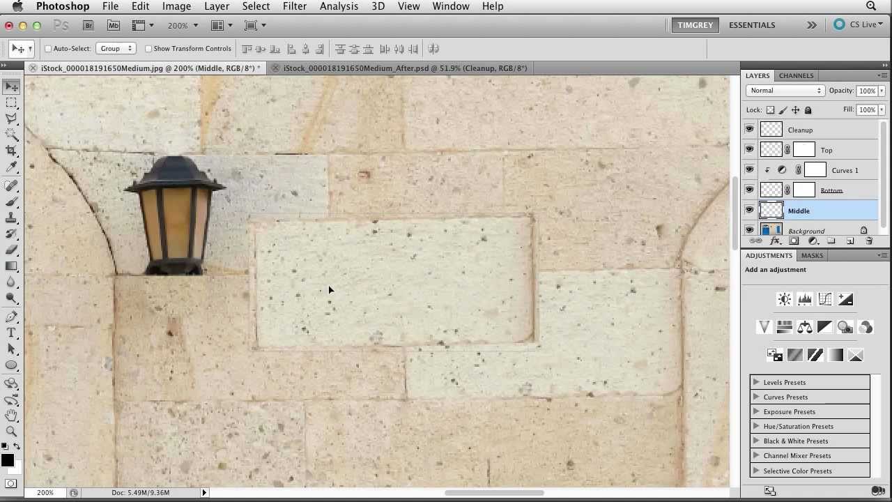 Cleaning up images: A free lesson from video2brain and Tim Grey