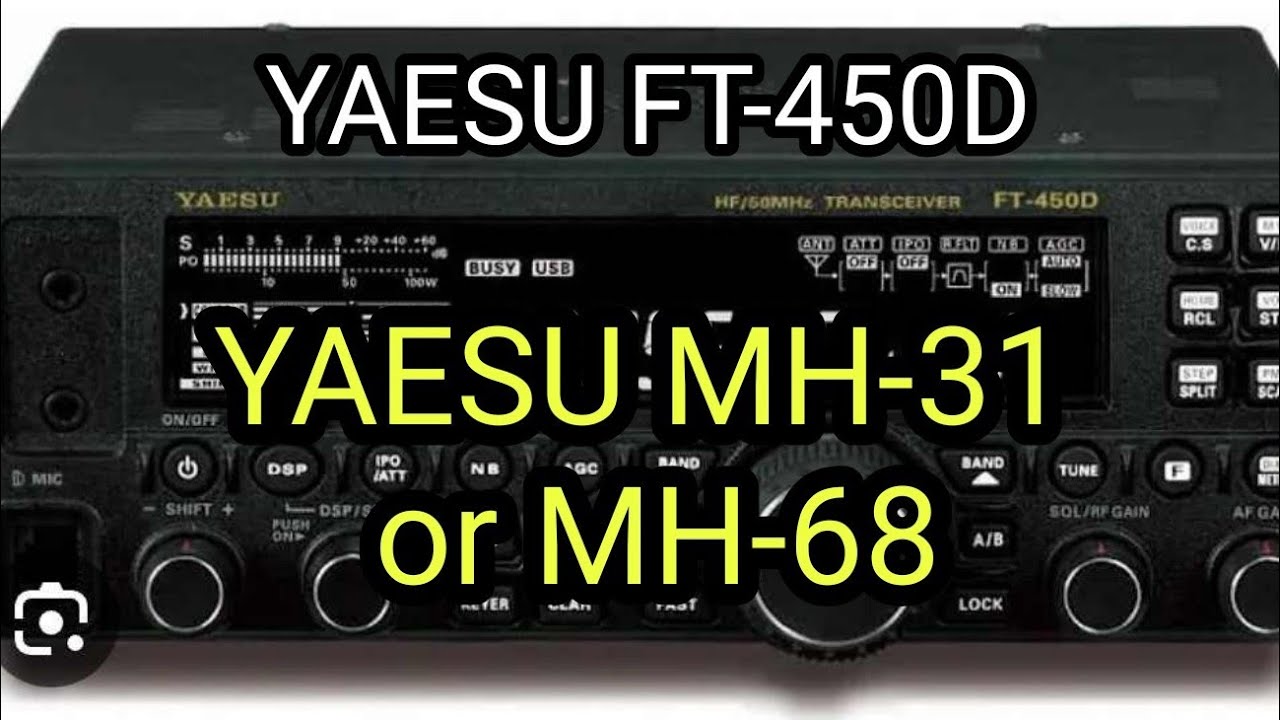 Микрофон YAESU MH31 или YAESU MH-67???