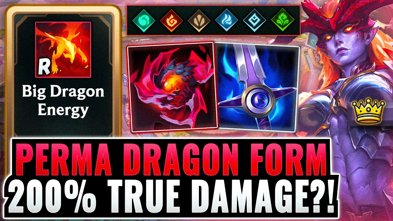 God Tier Exclusive Augment: Shyvana Rework + Big Dragon Energy = Overpowered | League Arena Gameplay