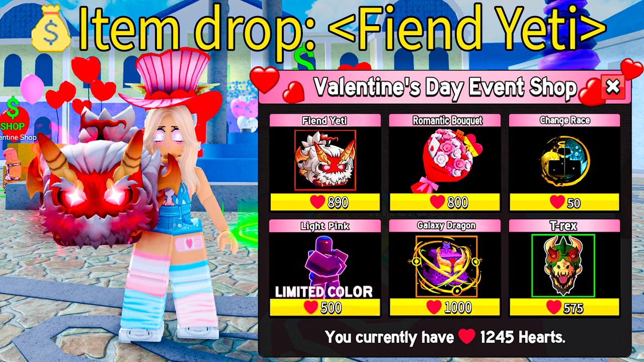CONSEGUI TUDO da NOVA UPDATE na Conta da Minha Namorada no Blox Fruits!