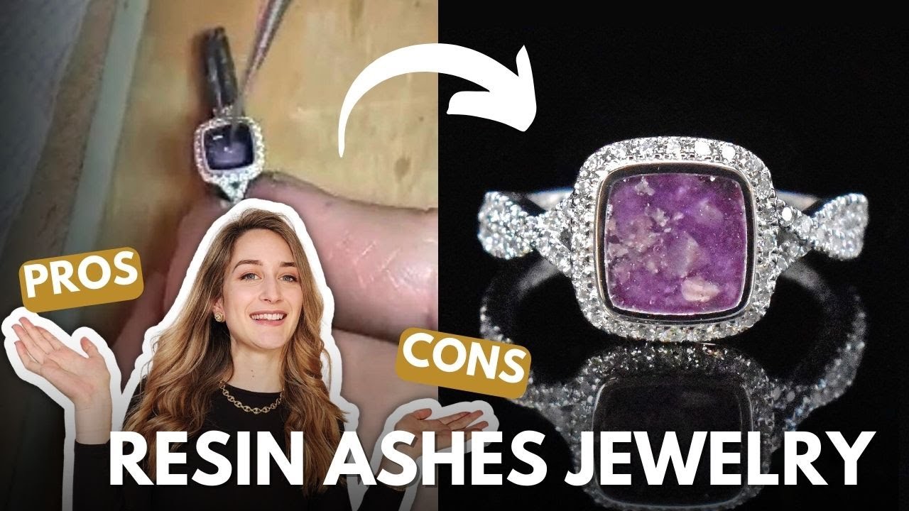 Resin Cremation Jewelry With Ashes : The Pros & Cons