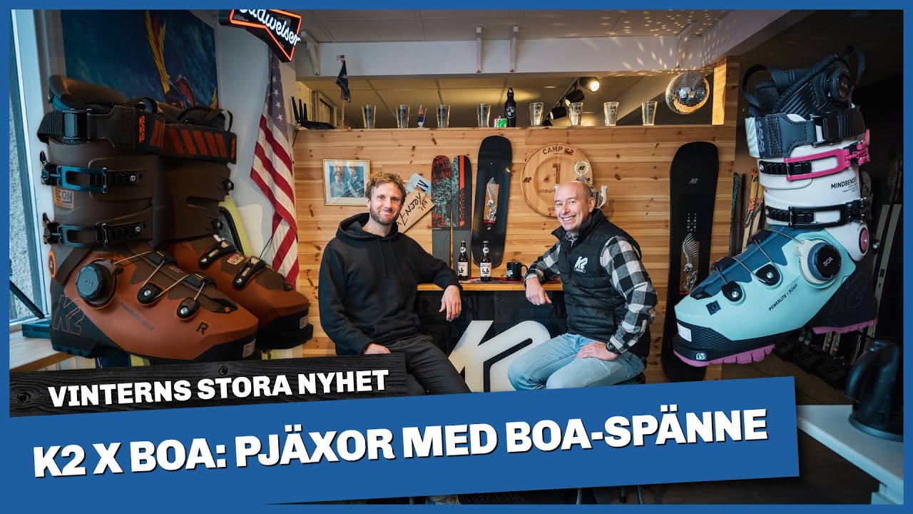 Unboxing: K2 x BOA – vinterns stora pjäxnyhet