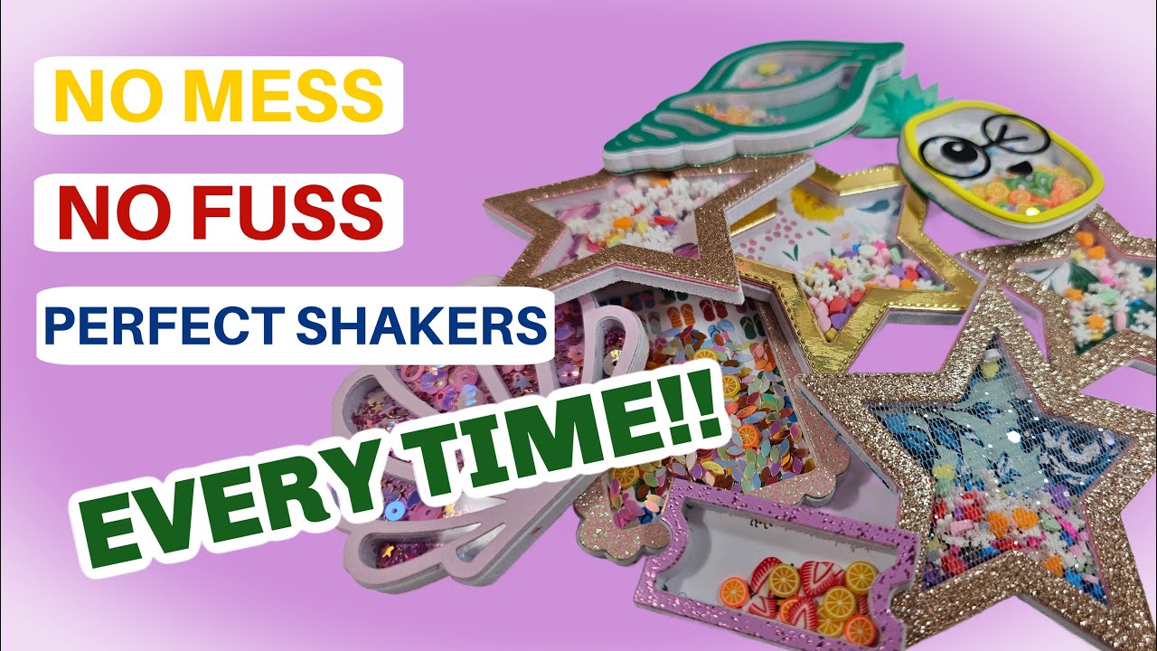 NO FUSS, NO MESS!! PERFECT SHAKERS EVERY TIME!