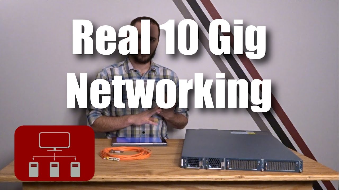 Real 10 Gigabit Networking at Home and on a Budget