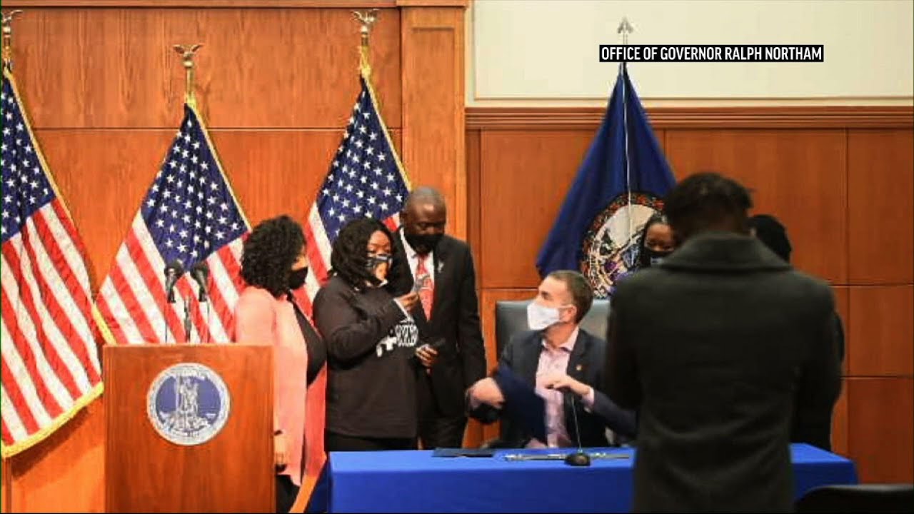 Virginia gov. signs law banning no-knock warrants