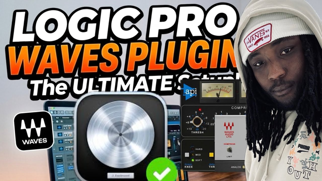 How to Mix a beat/sample in Logic Pro x with Waves Plugins. (THE EASY WAY)