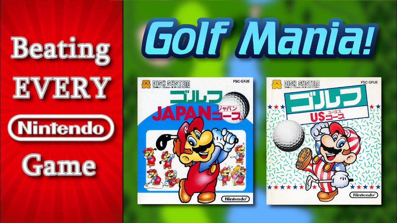 Japan's Exclusive Mario Golf Games | Golf: Japan Course & Golf: US Course