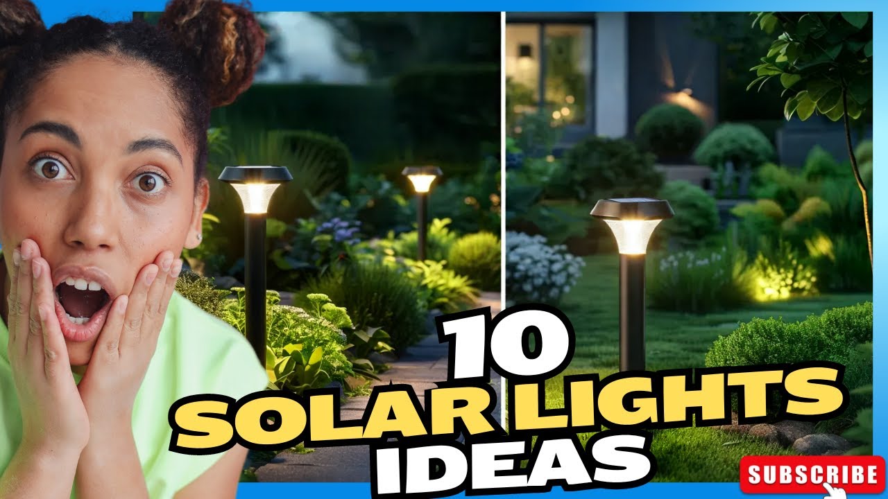 10 Solar Lights Ideas 2024 / OUTDOOR