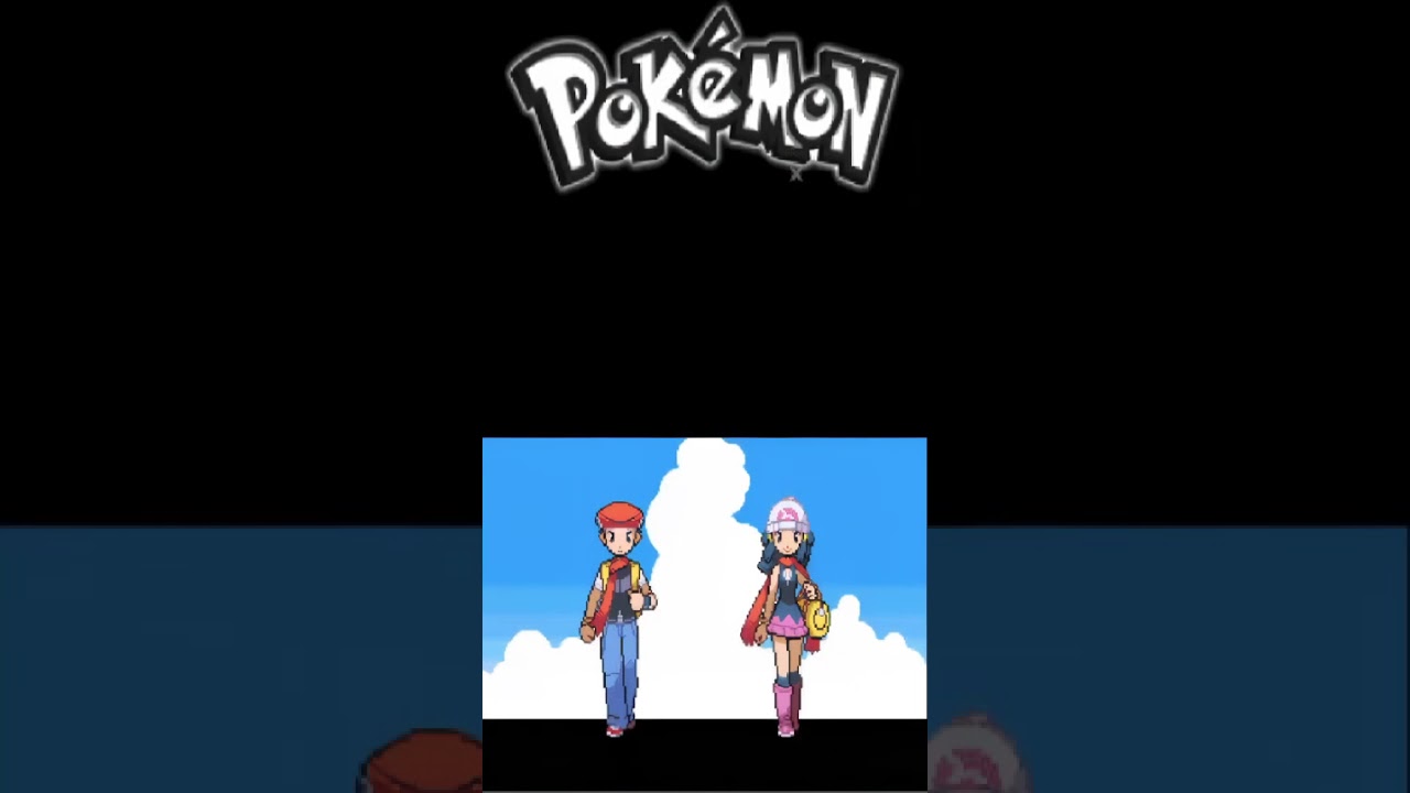 Pokemon Diamond (Nintendo DS) Opening Cutscene AI Upscale
