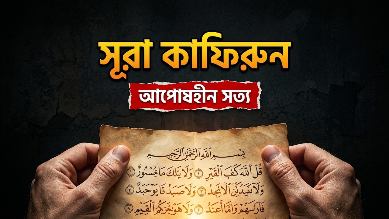 সূরা কাফিরুনের ঘটনা : কেন কাফেরদের সাথে কোনো আপোষ নেই? | Surah Kafirun Story | ইসলামিক গল্প বাংলা
