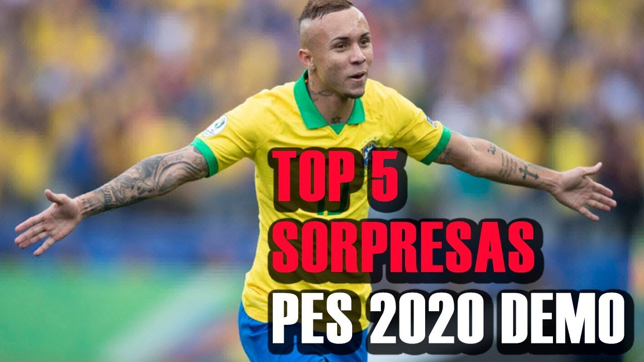 PES 2020 DEMO | TOP 5 Jugadores sorprendentes