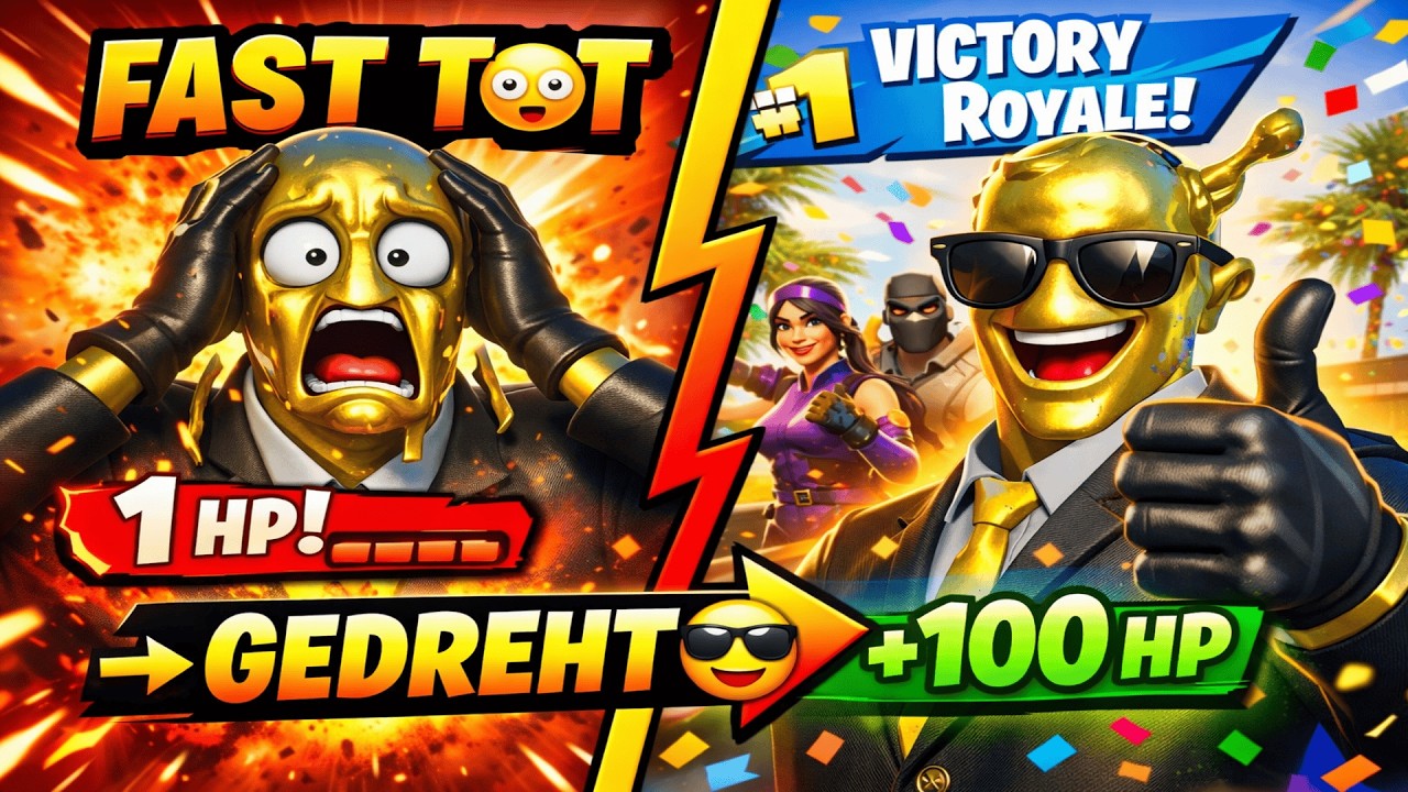 FAST RAUS – DANN KOMPLETT GEDREHT! 😱🔥 | Fortnite Reload Chaos