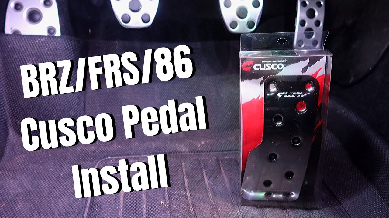 Cusco Extended Pedal Install on the BRZ/86/FRS