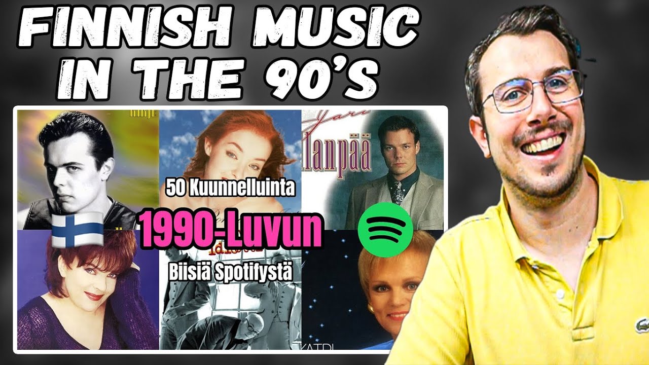 50 Most Streamed 90's Finnish Songs on Spotify 🇫🇮 Reaction