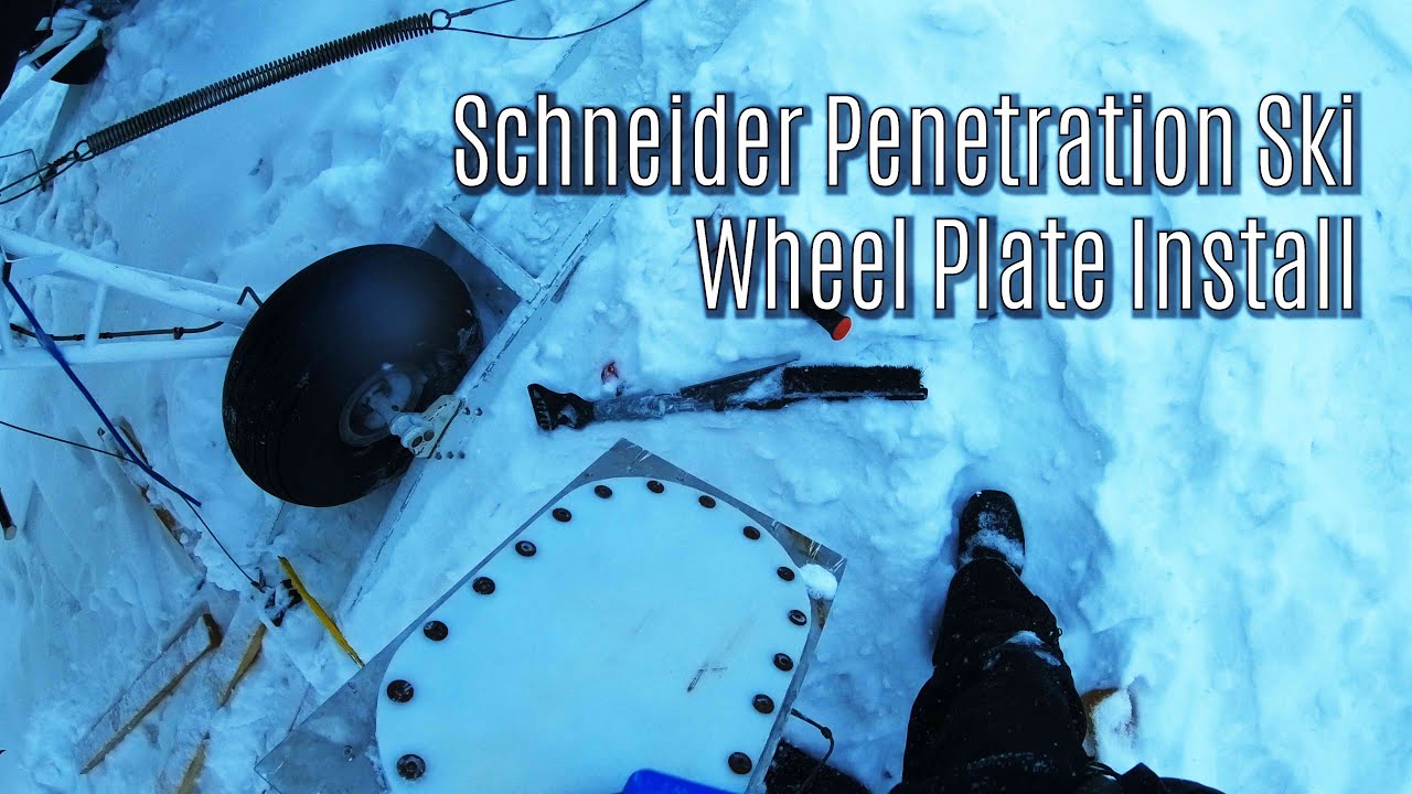 Schneider 4000 Penetration Ski Wheel Plate Installation | Geoff Oliver