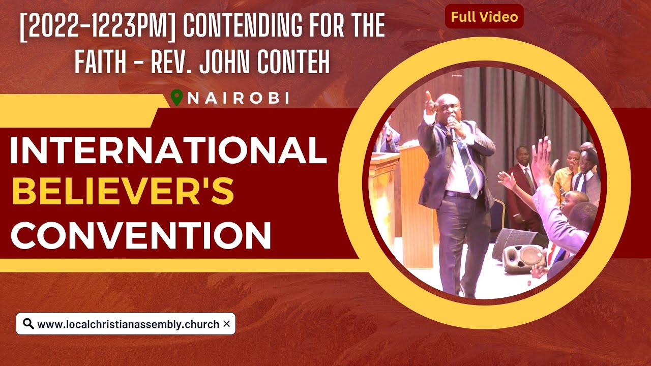 [2022-1223PM] Contending For The Faith || Rev. John Conteh