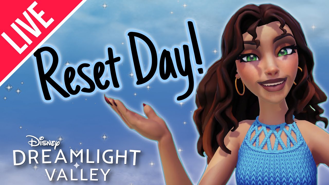 [LIVE] It's RESET DAY! (And I'm SO EXCITED!) | Disney Dreamlight Valley