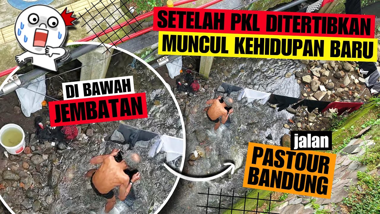KOLONG JEMBATAN PASTOUR BANDUNG LUPUT DARI PENGAWASAN KDM. MENUJU JAWA BARAT  ISTIMEWA