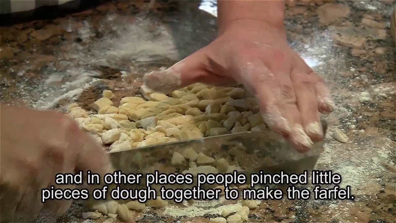 Jewish Comfort Food: Farfel and Lima Beans
