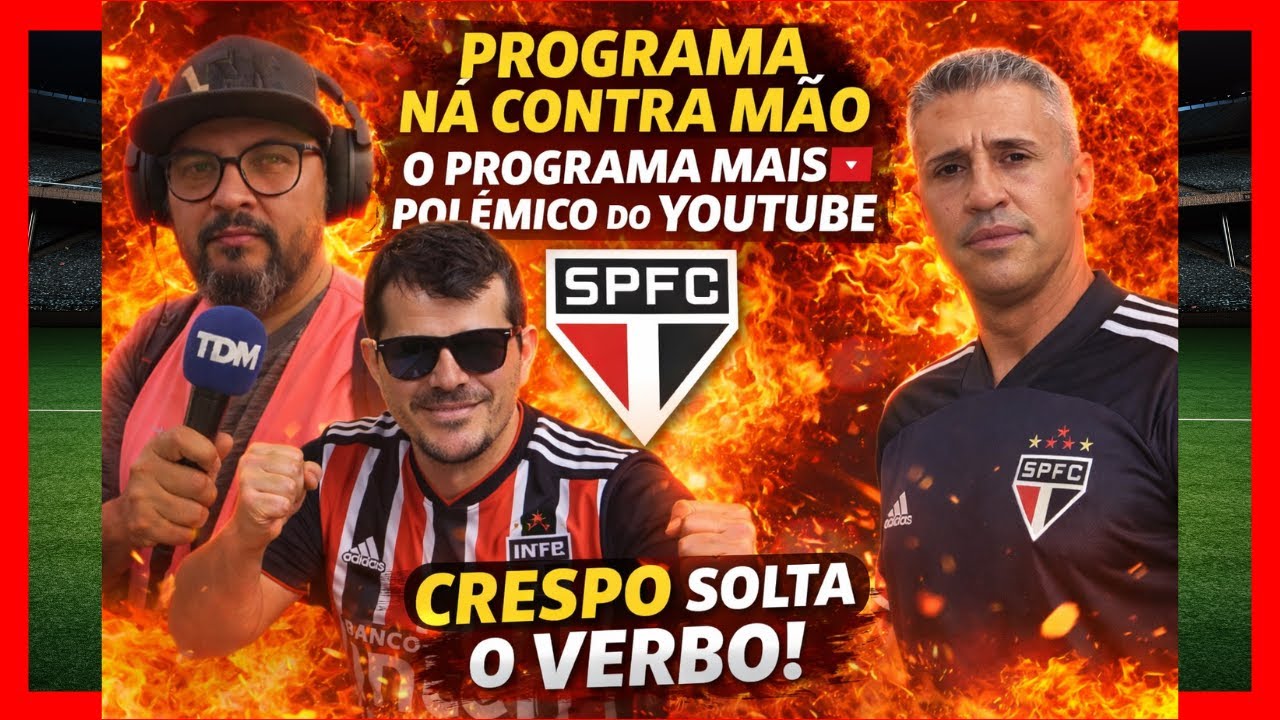 PROGRAMA NA CONTRA MÃO! CRESPO SOLTA O VERBO / MASSIS PROMETE PAGAR ATRASADOS, BAGRES VEM AÍ