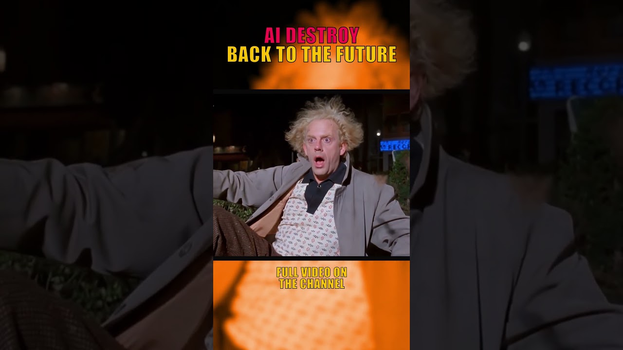 AI is on a rampage! The movie Back to the Future has been destroyed!