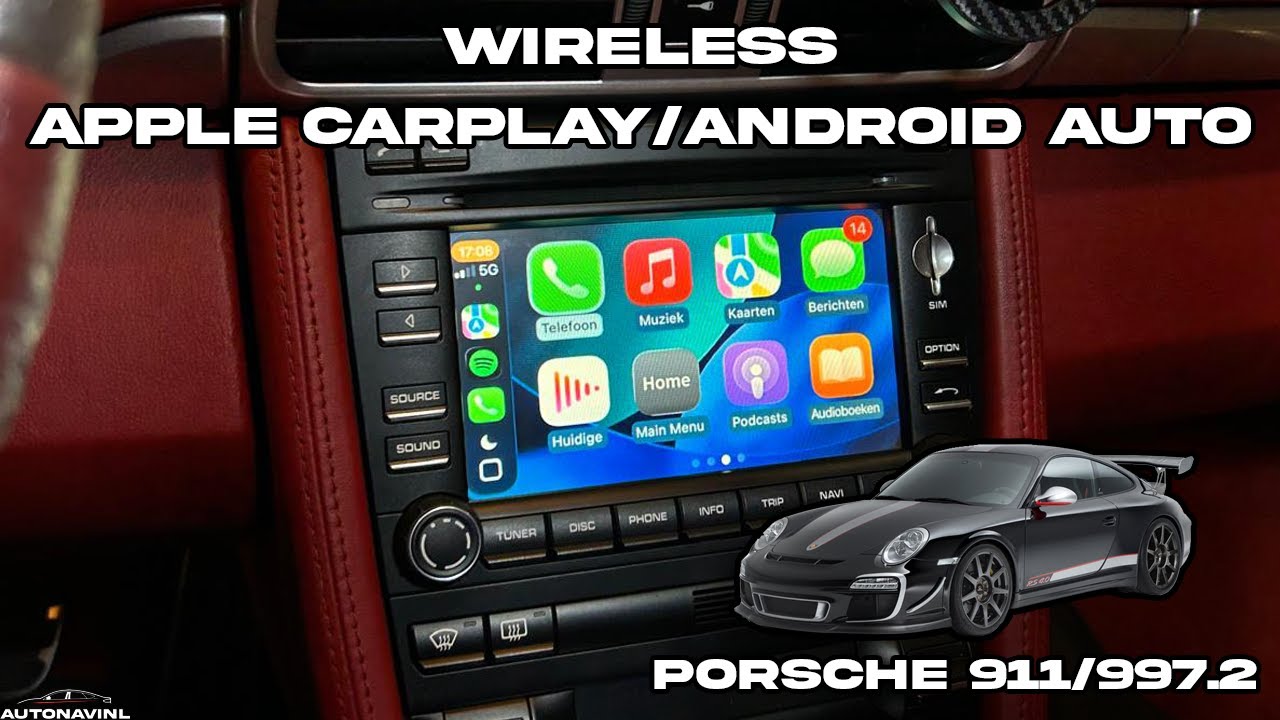 How to install Wireless Apple CarPlay/Android Auto Porsche 911/997.2 PCM 3.0
