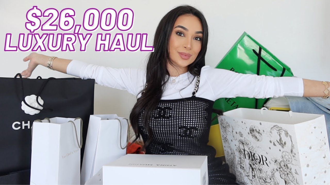 LUXURY BIRTHDAY HAUL | CHANEL, DIOR, VAN CLEEF, BOTTEGA